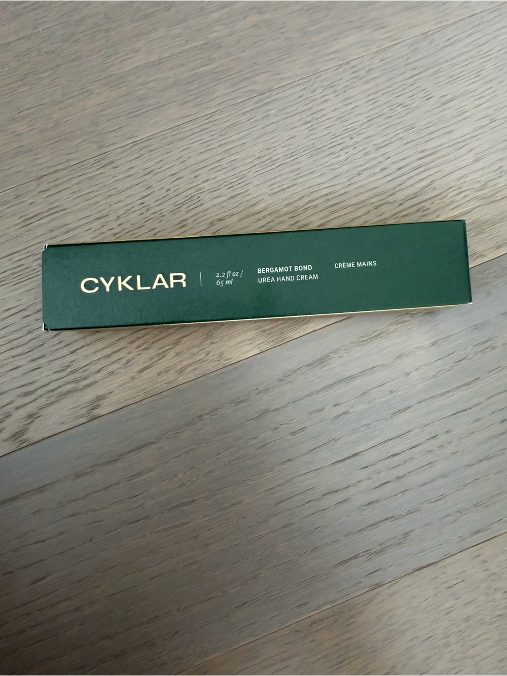 CYKLAR Bergamot Bond Urea Hand Cream